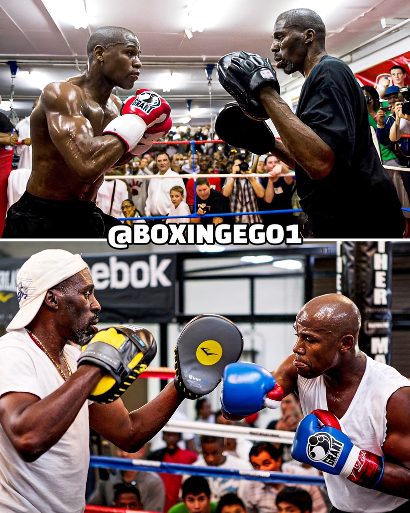 Boxingego's tweet photo. #EGOGraphics - The Dynamic Duo! I miss Roger!!! 🕊️ #YDKSAB #RogerMayweather #FloydMayweather #TBE #TMT #GOAT #BlackMamba #RIP https://t.co/Q7BA4Aur09