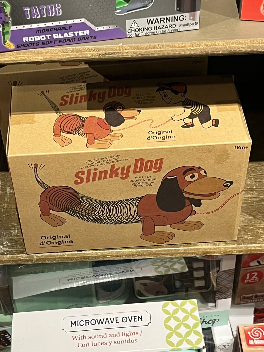 Found Slinky Dog at the Cracker Barrel #slinkydog #toystory