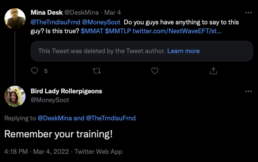 perspective508's tweet image. A year ago, I asked Pige a simple question that she has avoided to answer. 
Since then dozens of investors have dug deep into this #metamanipulation and shared evidence that has been muted because it implicates people who only care about social currency.