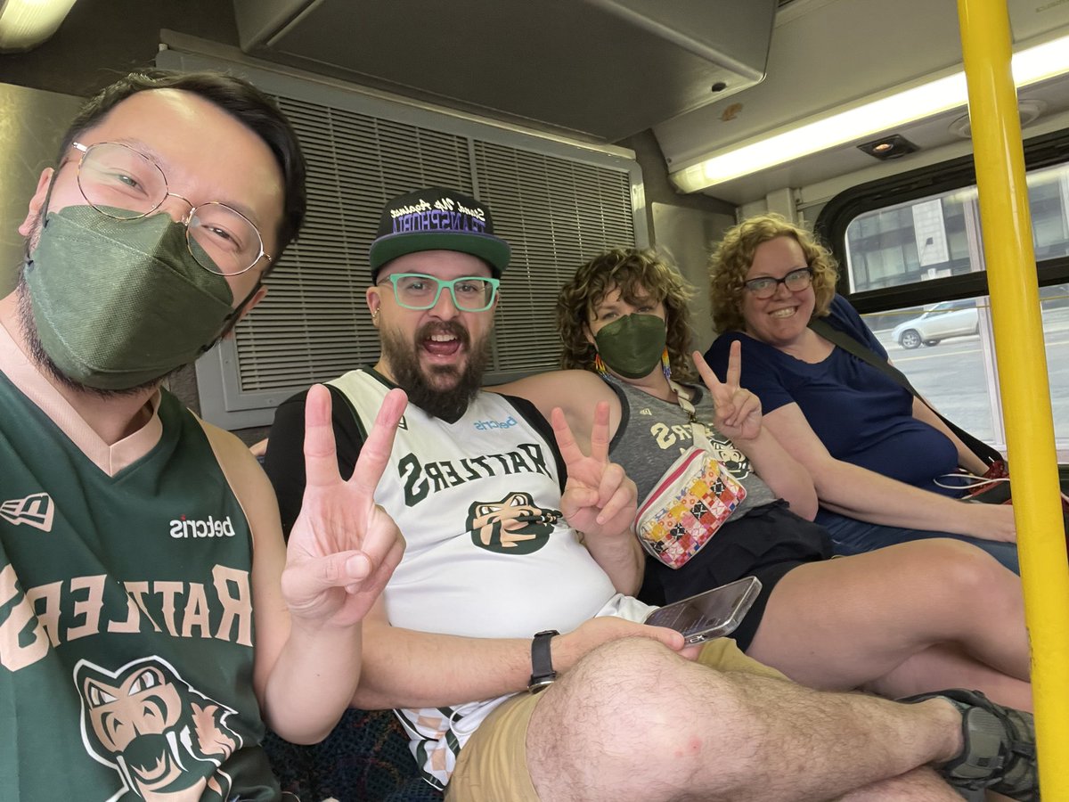 icantstanyu's tweet photo. The basketball doesn’t end! On our way to see the @SASK_Rattlers! #letsgorattlers https://t.co/RDXR4abcOY