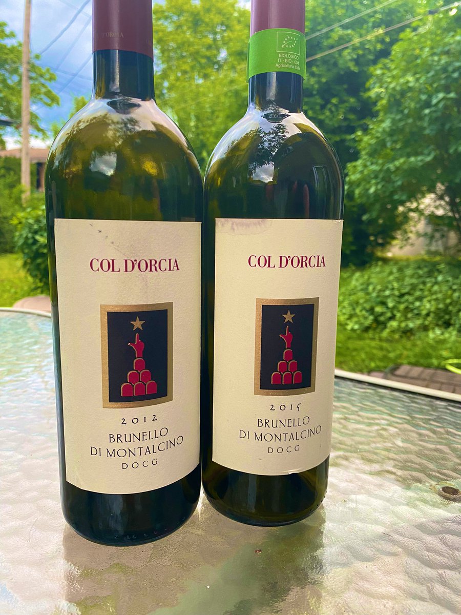 dpen_cc's tweet image. 👆🏽⭐️ #brunellofridays with @Ahachey101 #brunello #coldorcia #montalcino #toscana #2012 #2015  @Coldorcia