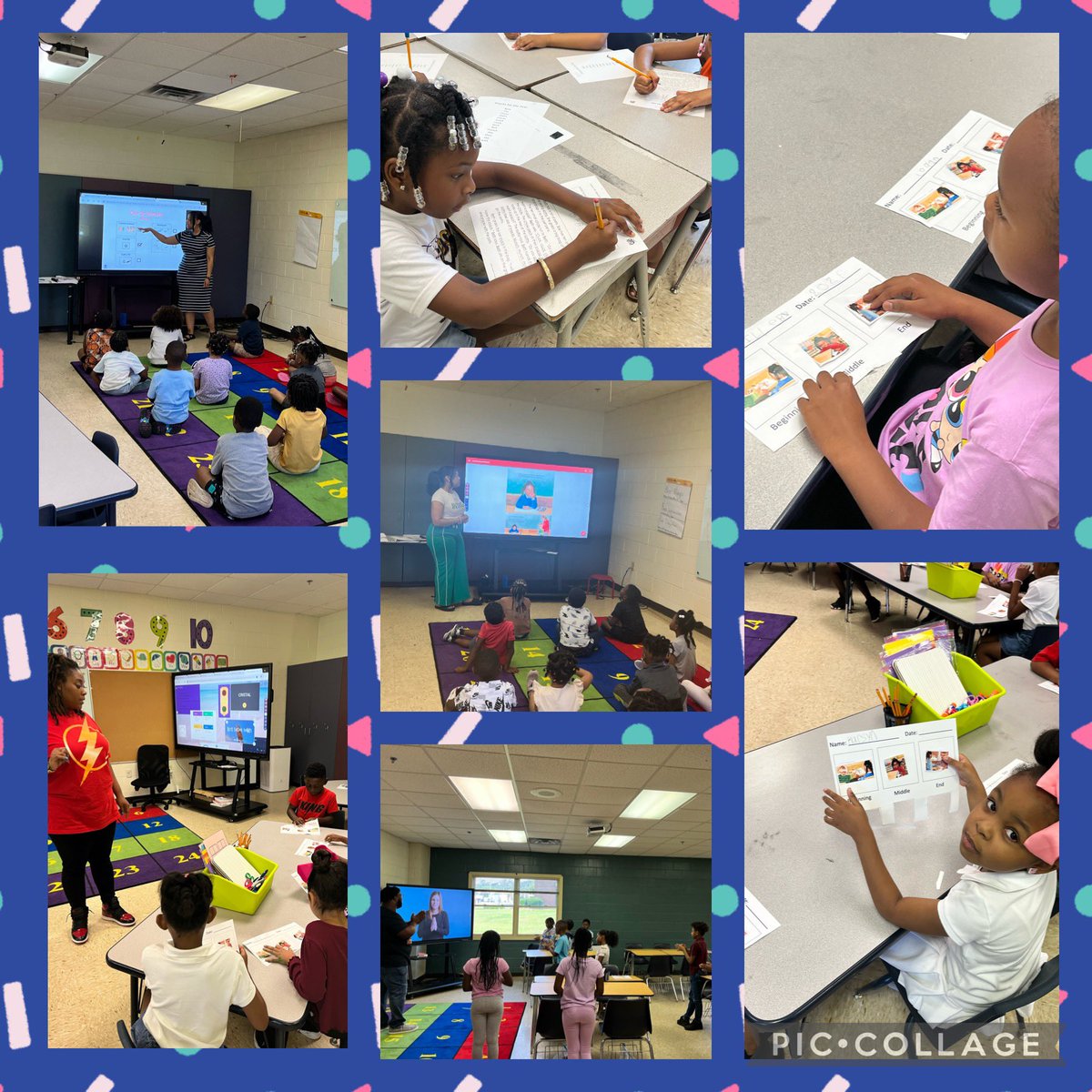 Ward_StefanieY's tweet photo. Summer Reading/Math Camp is underway @EmpowerSchoolAL! Read Alouds, Story Retelling and Sequencing, Heggerty Phonemic
Awareness instruction and decodable texts!! So much student learning going on! I โฅ๏ธ it!!!! #NoSummerSlide #EveryChild.EveryChance.EveryDay https://t.co/FVepV7mZVJ