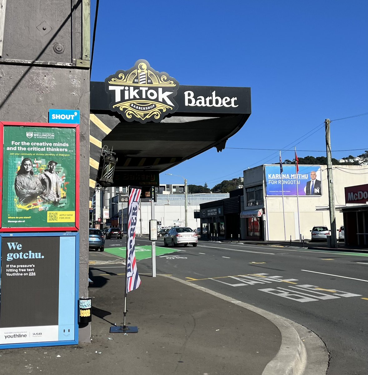 TikTok barber shop