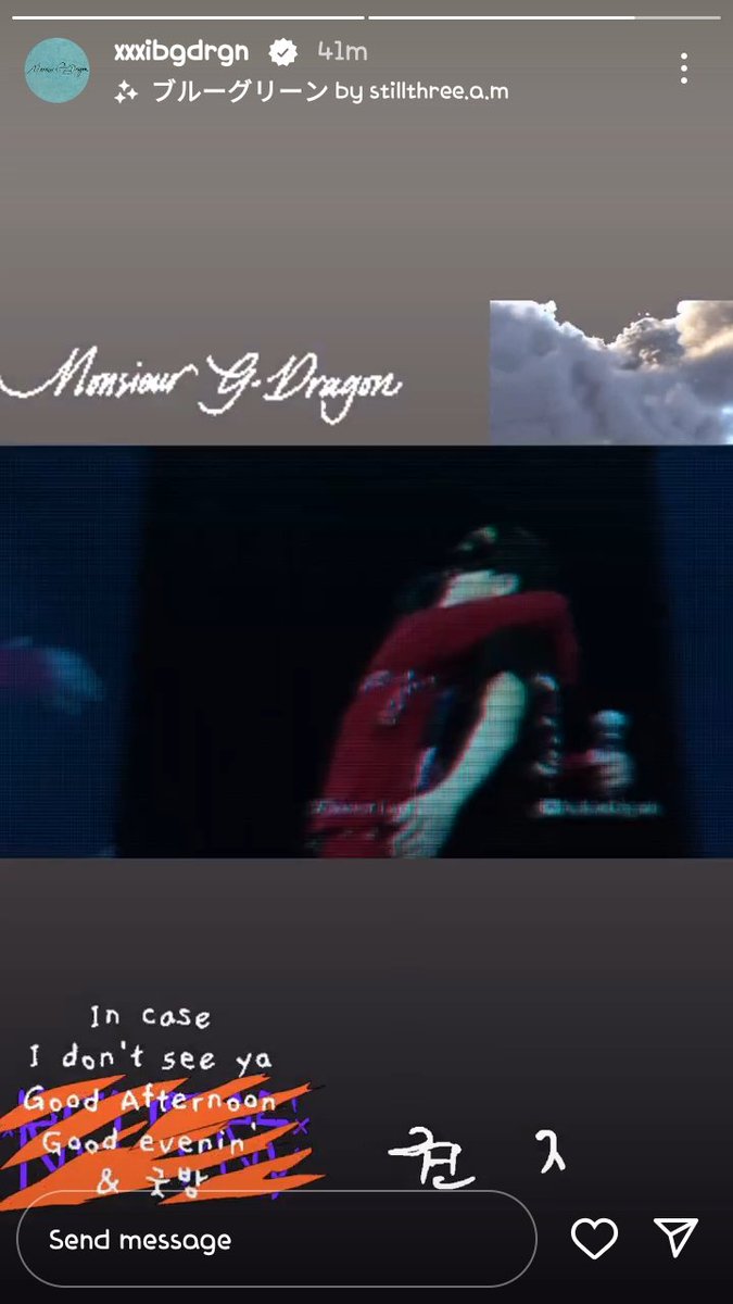 NyongtoryPanda_'s tweet photo. Jiyong posted Kwon Jiyong Motte Teaser that included ONLY Seungri in his IG story. ❤️ motte teaser that bring so much curiosity in me as he said this when nyongtory scene appear: 

“Whoever I am, I hope you stay with me.” 🤡

#BIGBANG #GDRAGON #SEUNGRI https://t.co/h8pEKoE5CW