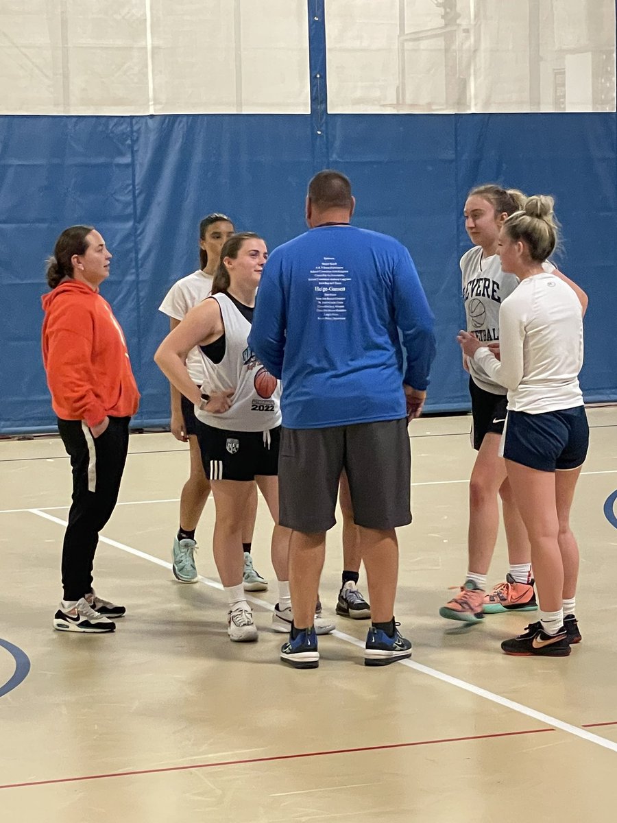 RevereHoops's tweet photo. Total team effort by players and coaches tonight at the @ReverePAL Safe Summer Tip Off! The girls went 2-0 with wins over Malden and Somerville. We play Milton tomorrow at 11:30 - we want the ship! 

On great teams it doesn’t matter who gets the credit!! 

Tough. Smart. Together https://t.co/9mBQ0UuNFD