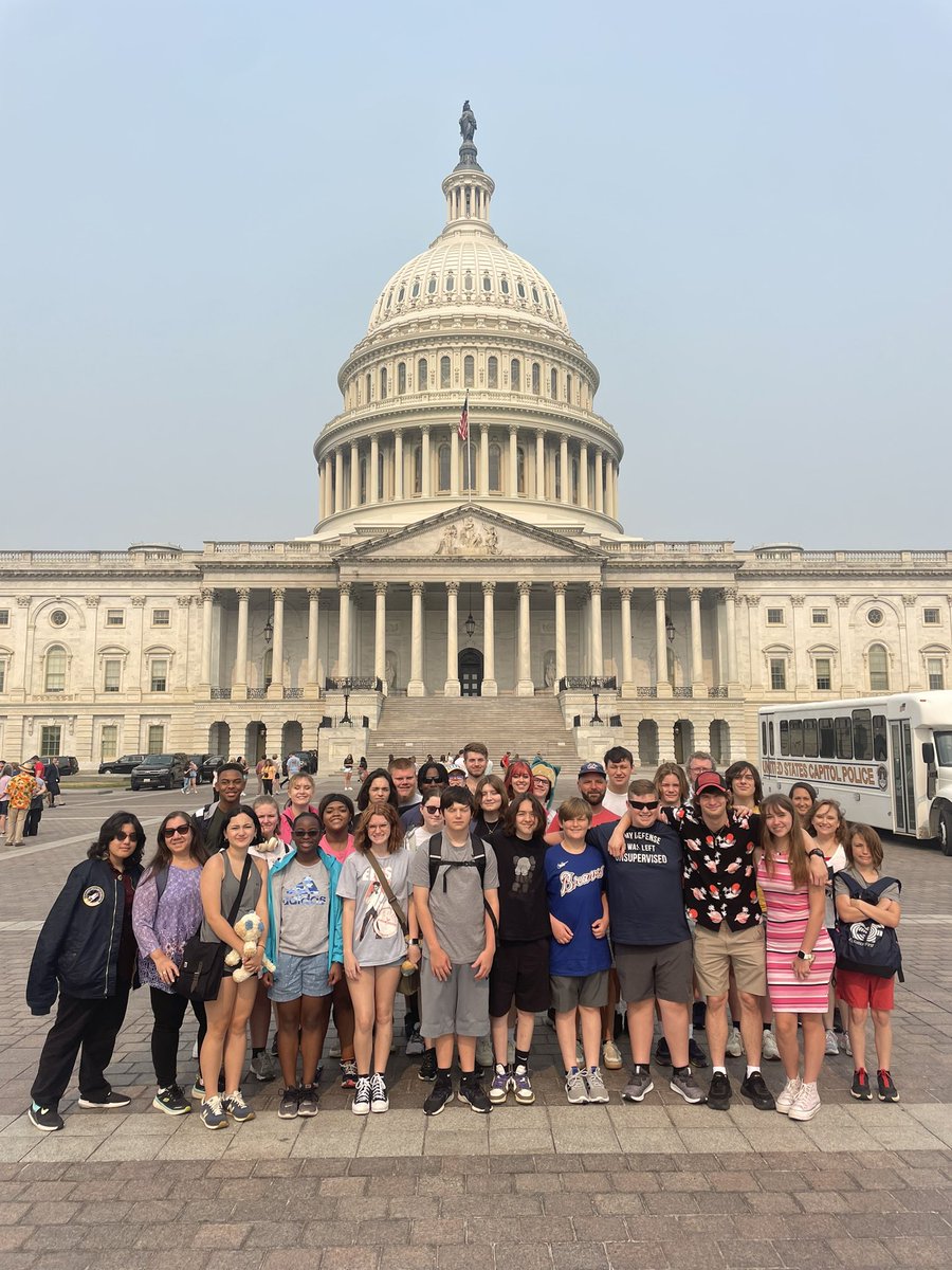 BryanCampbell24's tweet photo. Awesome week in DC with Bhstravel! 
@Buckhorn_High https://t.co/ZS0rOzWkUD