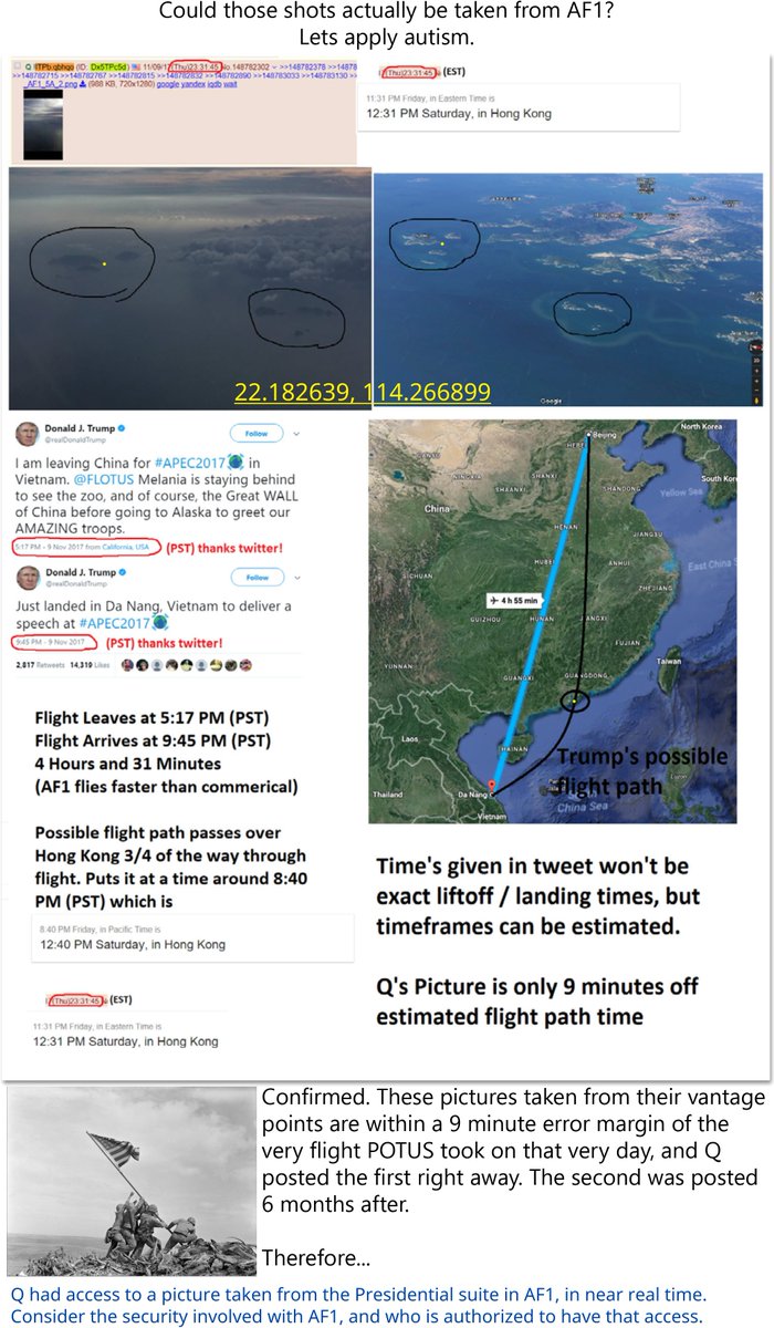 AFreshLitBeacon's tweet photo. @ATafoyovsky Post 1438
References the AF1 shots as IDEN proof, in the context of exposing corsi+AJ as liars.
Reminder: #Defango could not have had remote access to AF1, and the AF1 pictures were posted the day the "Matlock" tripcode (which he claims was setup by him) was setup.
They. All. Lie https://t.co/BvksVkCXcn