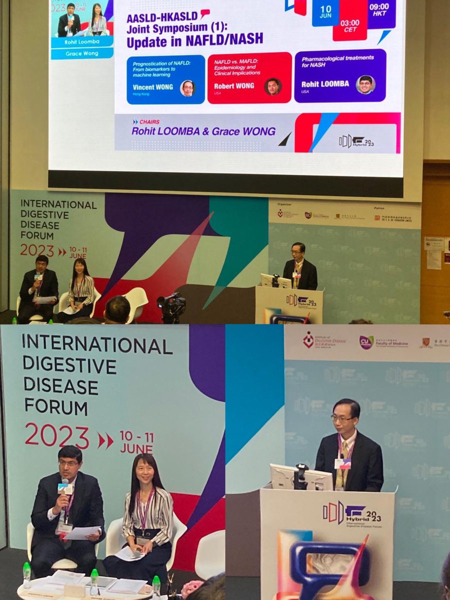 Grace Wong (@wonglaihung) on Twitter photo Ready for the joint #AASLD #HKASLD #IDDF2023 symposium <a href="/AASLDFoundation/">AASLD Foundation</a> <a href="/IDDF_CUHK/">IDDF - International Digestive Disease Forum</a> <a href="/DrLoomba/">Rohit Loomba</a> <a href="/VWSWong/">Vincent Wong</a> <a href="/APandT/">roypounder.apt</a> <a href="/CUHKMedicine/">CUHK Medicine</a> <a href="/CUHKGI/">CUHK Gastroenterology & Hepatology</a> <a href="/AASLDtweets/">AASLD</a>
#AASLD #HKASLD #NAFLD Ready for the joint #AASLD #HKASLD #IDDF2023 symposium <a href="/AASLDFoundation/">AASLD Foundation</a> <a href="/IDDF_CUHK/">IDDF - International Digestive Disease Forum</a> <a href="/DrLoomba/">Rohit Loomba</a> <a href="/VWSWong/">Vincent Wong</a> <a href="/APandT/">roypounder.apt</a> <a href="/CUHKMedicine/">CUHK Medicine</a> <a href="/CUHKGI/">CUHK Gastroenterology & Hepatology</a> <a href="/AASLDtweets/">AASLD</a>
#AASLD #HKASLD #NAFLD