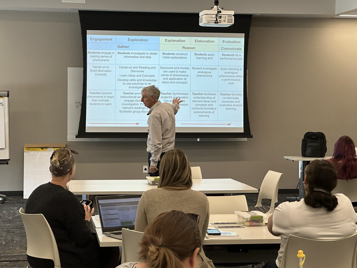 Big thanks to <a href="/SRPconnect/">Salt River Project</a> for supporting <a href="/azedschools/">Arizona Department of Education</a> with cohort 2 of 30 K-6 grade educators this week to learn more about 3-dimensional science teaching &amp; learning with Brett Moulding! Grateful for this opportunity and time to work with AZ teaching professionals.