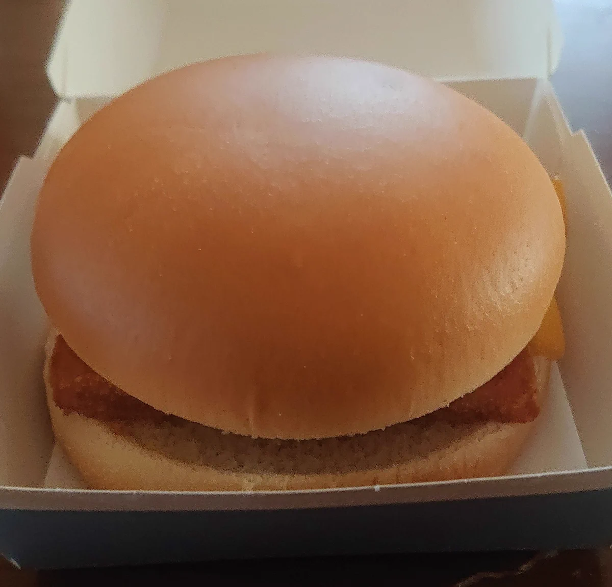 これは激レア⁉あまりにもバンズが綺麗すぎるフィレオフィッシュ‼