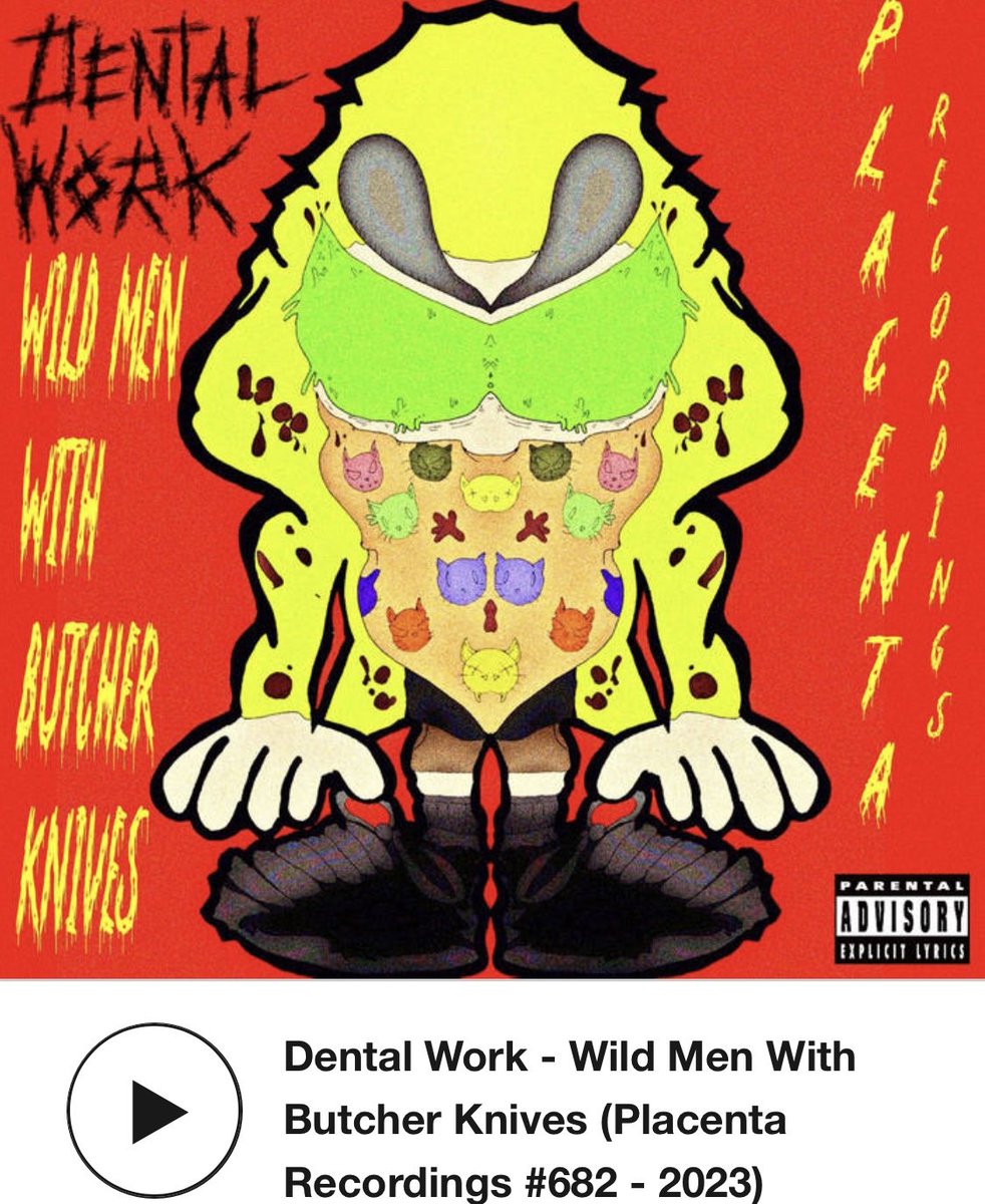 Newest releases from ⁦@dentalworknoise⁩ via #PlacentaRecordings 😼 Find these + more from Dental Work + hundreds of other artists at placentarecordings.bandcamp.com 💉🦷💊 #BrokenBeats #HarshNoise #Dadaist #FieldRecordings #HoodVapor #PsychedelicMusic #Cybergrind #PostHipHop 🔪🍍☠️