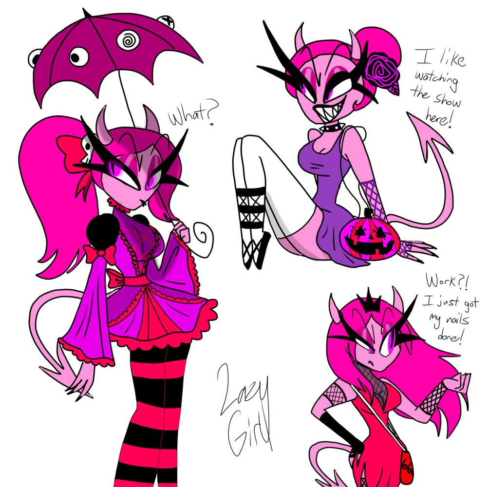 Cutest goth in Sloth. #HHOC #HazbinHotelOC