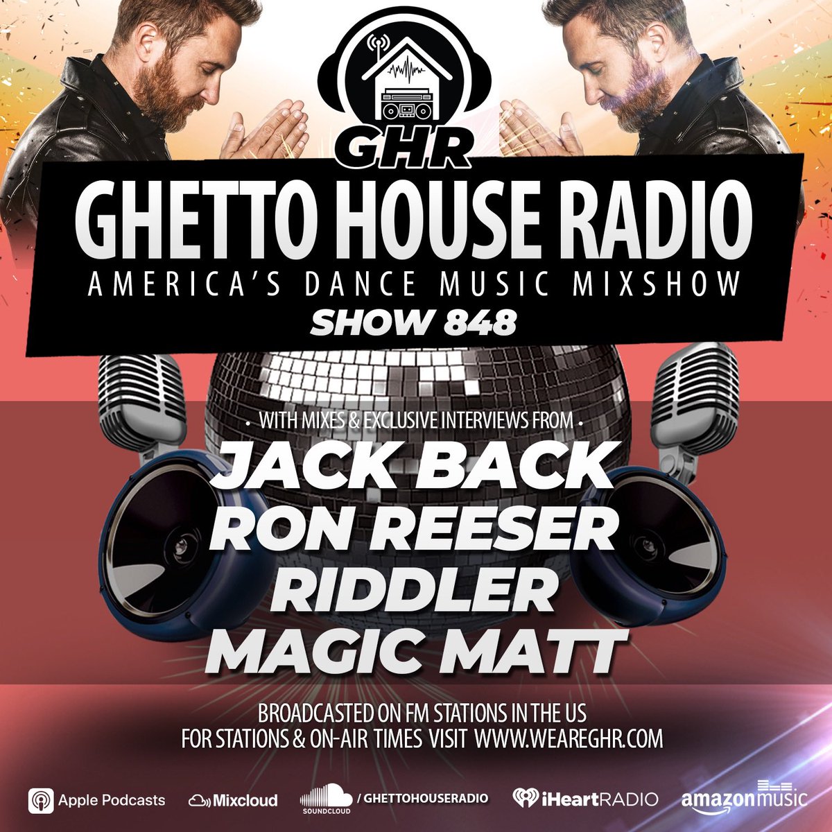 ghettohouse's tweet image. Back with another one! @jackback @ronreeser @djriddler and @magicmattmix in the mix. Listen tonight @wild949 12a-2a PST. #dj #radio #jackback #dancemusic #mixshow 

LISTEN 
wild949.com/listen