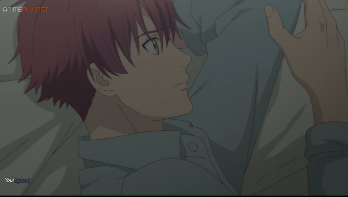 CaroSa88's tweet photo. Opus Colors Ep 10 

Kazu recordando cuando Kyo le agarro la mano 💙❤ hay amor ahi

Kyo x Kazu 💙❤

#パスカラ 
#Opuscolors 
#OpusColors_anime https://t.co/WEAUGelSzD