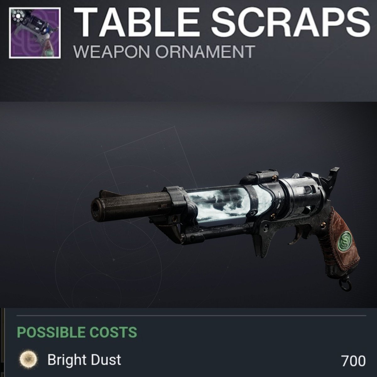 Spare Rations Weapon Ornament Finally Returns in Season of The Deep!!!