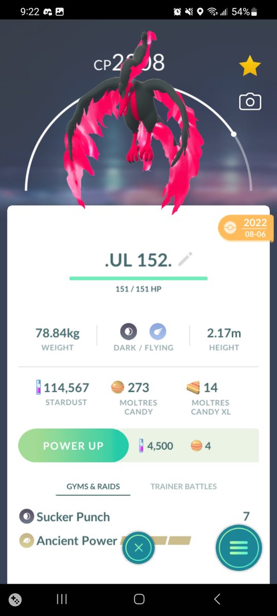 Just caught the 3rd bird... didnt realize i had all 3 afterall!!
<a href="/playpokemon/">Play! Pokémon</a> <a href="/PokemonGoApp/">Pokémon GO</a>