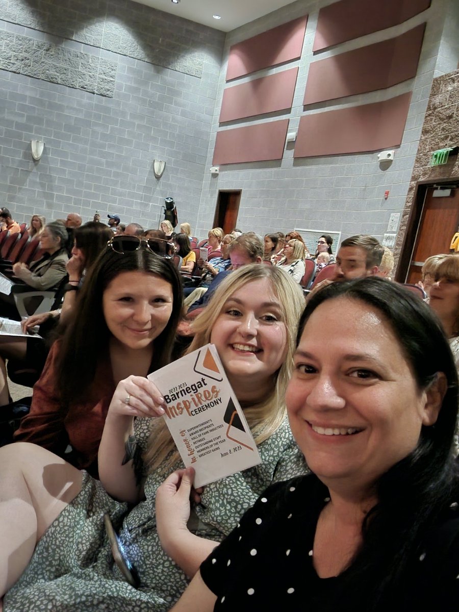 It was such an honor to be recognized as one of the Superintendent's INSPIRE award recipients last night! It was so great to be surrounded by so many amazing educators in one room. So proud to be a Bengal. #barnegatinspires