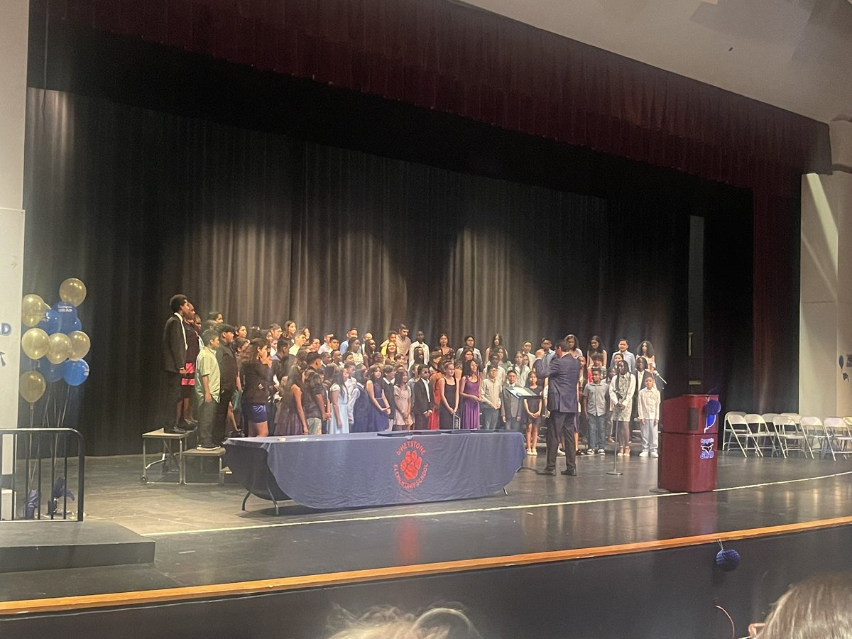 Dr. Cavena Griffith (@cavenagriffith) on Twitter photo All the feels watching this group of <a href="/Whetstone_ES/">Whetstone ES</a> 5th graders at tonight’s promotion ❤️ All the feels watching this group of <a href="/Whetstone_ES/">Whetstone ES</a> 5th graders at tonight’s promotion ❤️