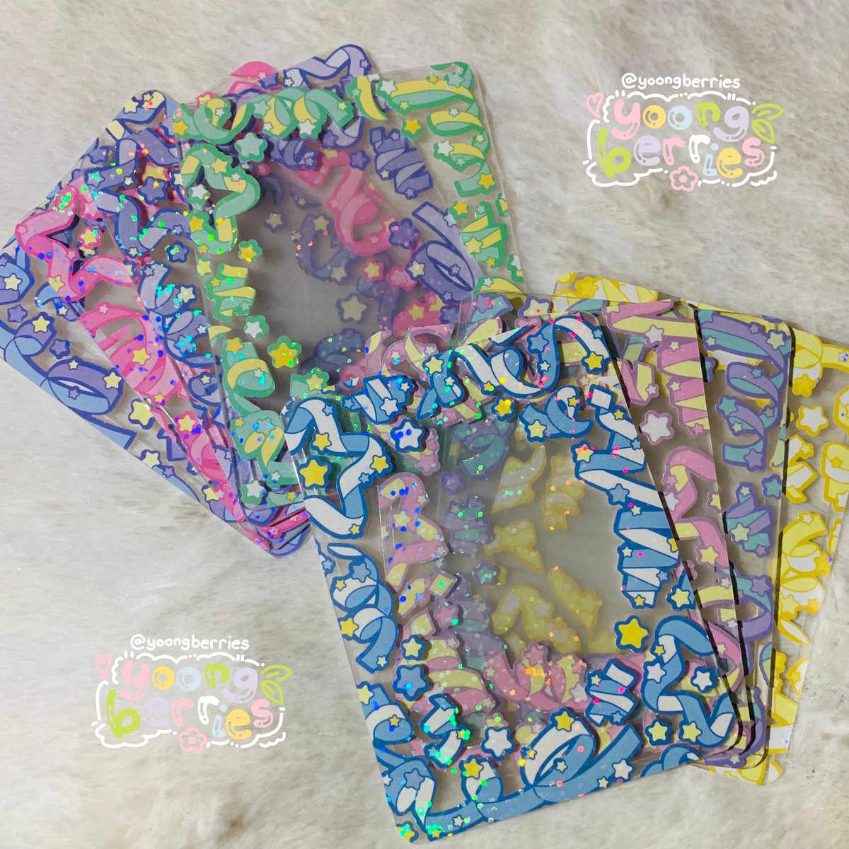 yoongberries's tweet photo. • ◦˚ஐ sticker deco toploader ˚◦ • 

✎ Php 50.00 + pf

⋆ please read 📌
⋆ brand new
⋆ ready to ship
⋆ holographic
⋆ has peel-able protective film
⋆ pc &amp; stand not included
⋆ see thread/replies

wts lfb kpop fanmade decorated merch sco lbc sdd

꒰ #yoongberries_sells ꒱ https://t.co/YScx6Vk9RY