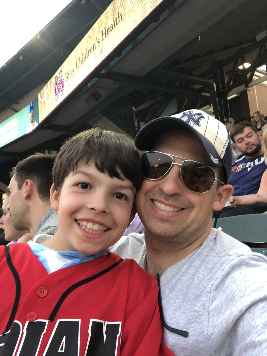Friday baseball fun #atthevic