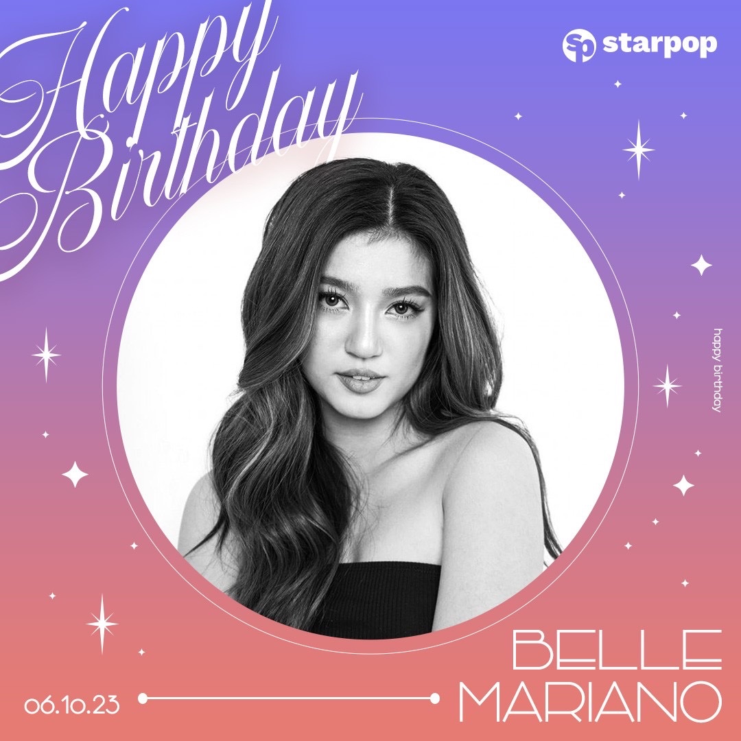 StarPopPH's tweet photo. Beautiful, kind, and talented. ✨

Happiest birthday, our @bellemariano02 🥳 You have a voice that spreads love! https://t.co/0aSo2M593J