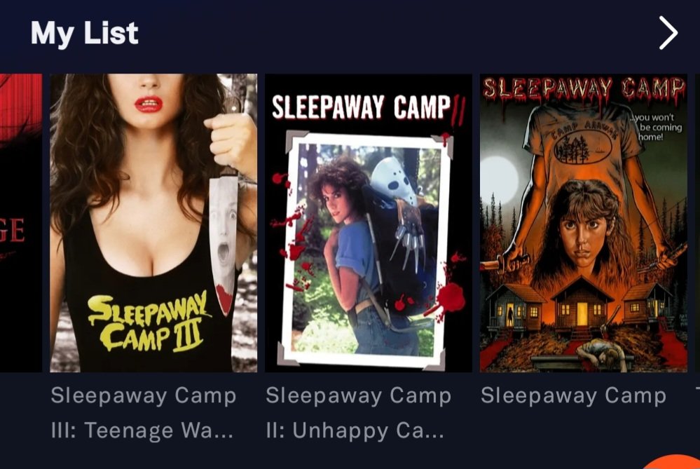 Every couple of years in the summer I like to indulge myself in the 'campy' Slasher films of Sleepaway Camp. Well, it'll be summer soon and it's been a couple years, so I've got to pack my camping gear and revisit these cult classics.