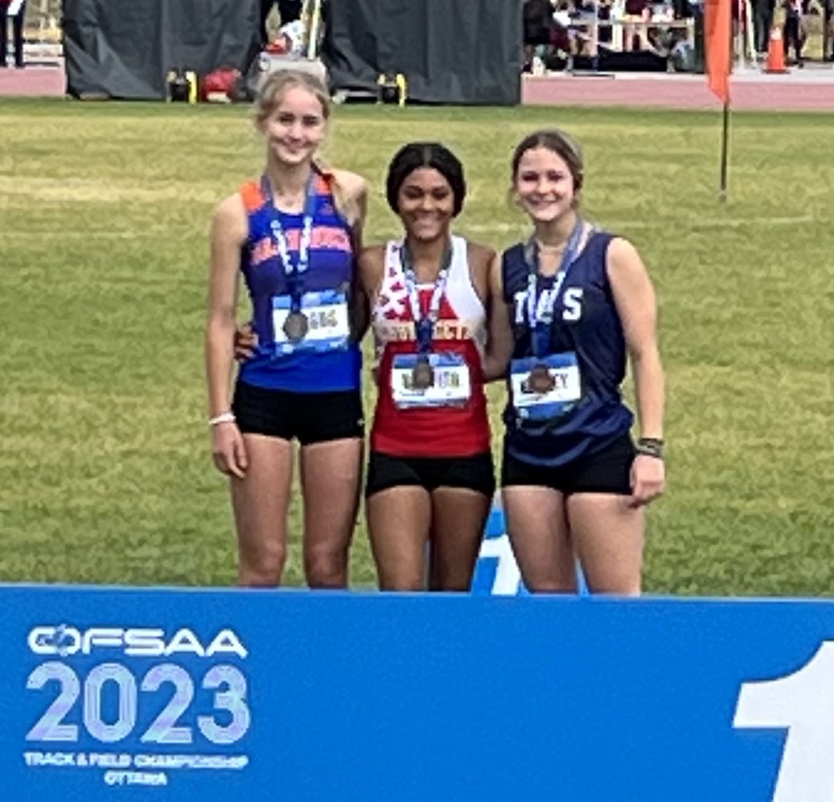 After the first two days of competition at the OFSAA Track and Field meet in Ottawa, the Sabres have had a number of top 8 finishes with some medals in the mix! Tomorrow is the final day of competition! Goooo, Sabres!