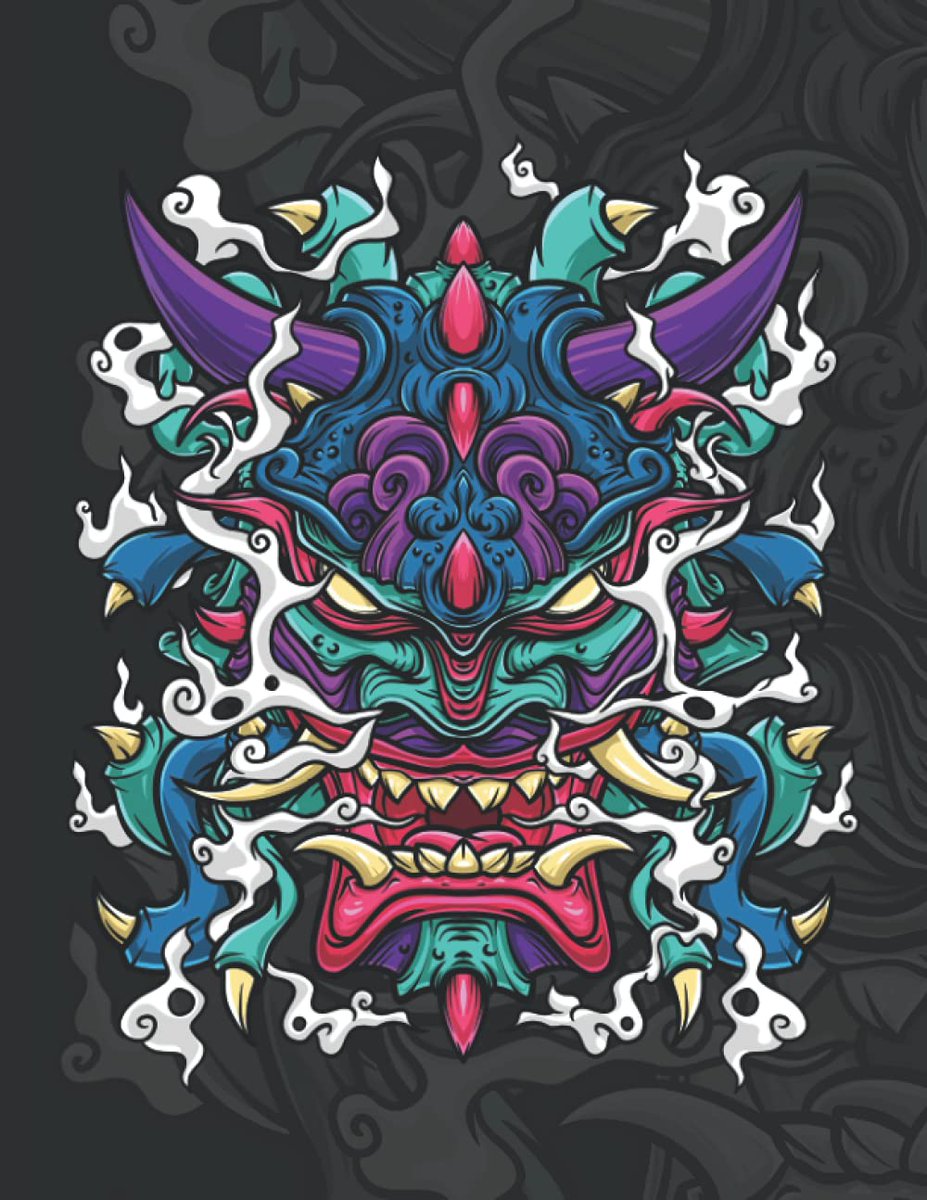 brownchild101's tweet photo. Look: What do you think of this oni mask cover journal notebook? https://t.co/BhYfyZ8iBp

#onimask #onijournal #journal #notebook #paperback #kdp #amazonfinds #amazongiftideas #giftideas #oniart #onimasknotebook #oniartwork #japaneseoni https://t.co/l9YooGMcuw