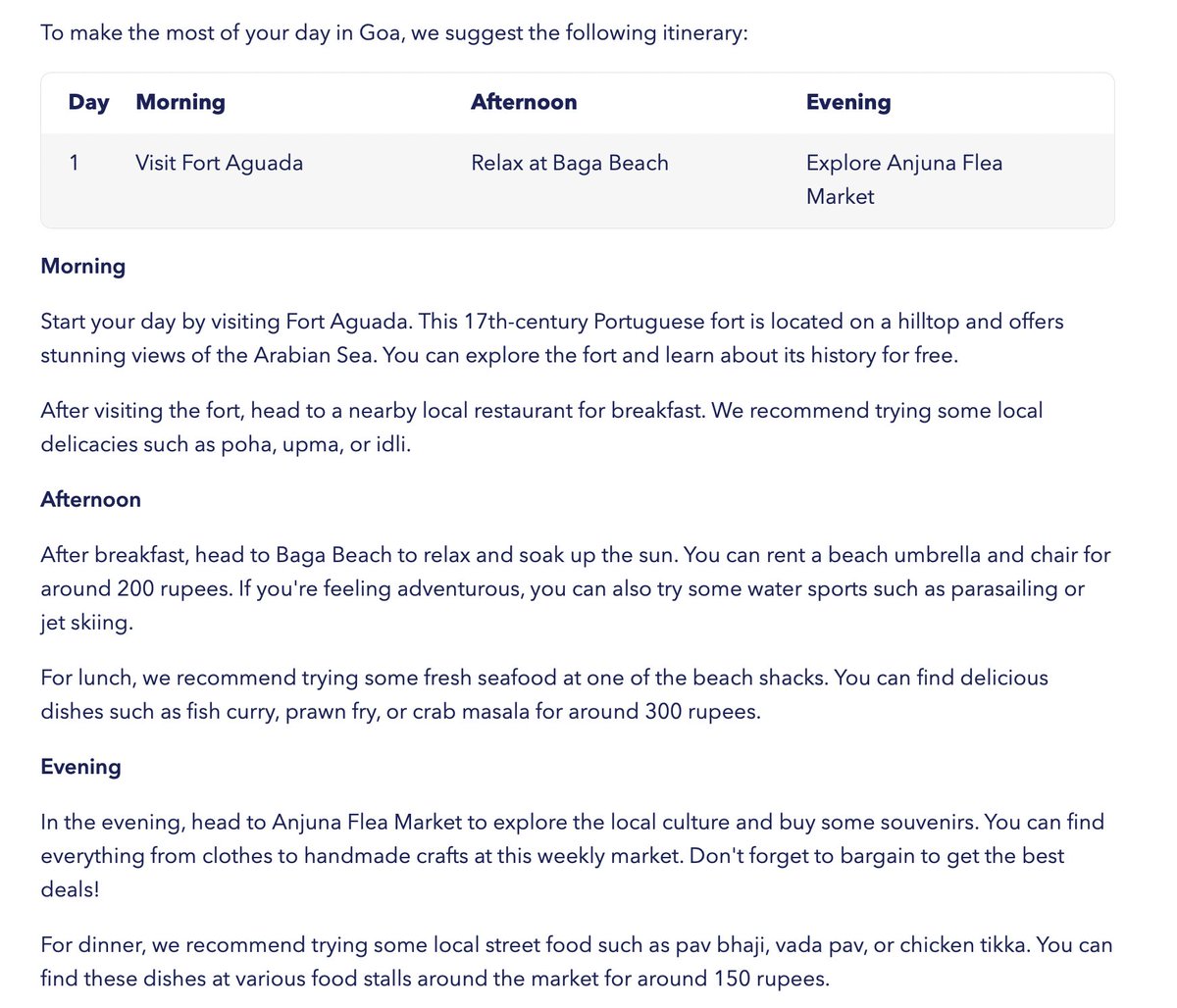 goplantrips's tweet photo. Wanna have a one-day trip on the weekend to Goa (India)? Check out this straightforward travel itinerary: https://t.co/kJ6w1lCrpG
#plantrips #goaindia https://t.co/5frM7vklLG