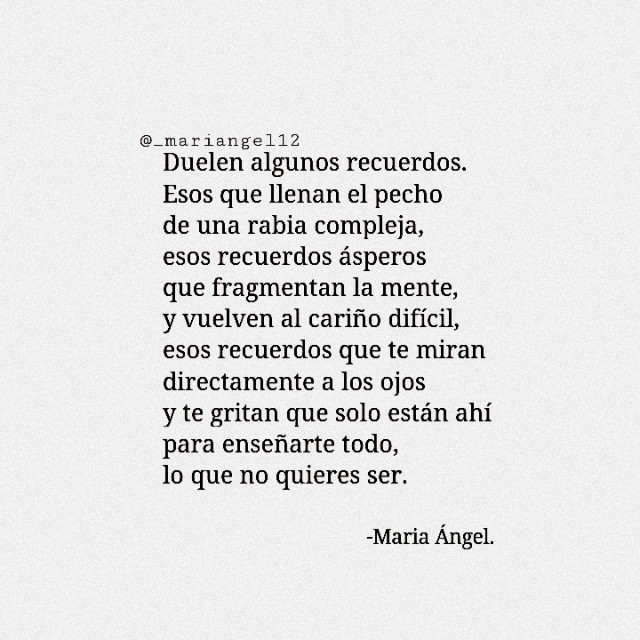 Recuerdos que son personas🖤✨