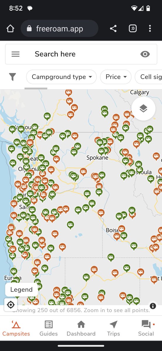 @furrythug There's a lot of videos on YouTube of boondocking culture. Advice ranges from Walmart parking lots to federal BLM land (Bureau of Land Management). There's also apps, like free roam.

I lived in a school bus for a while & slept in a lot of strange places 😂