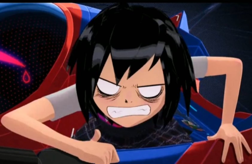 Okay, lowkey tho; Peni Parker is one of the few 'Animesque' attempts that actually works

Obviously it's not the only one, we have stuff like Teen Titans 2003 and Avatar, but I like how Peni Parker turned out in Into The Spiderverse
