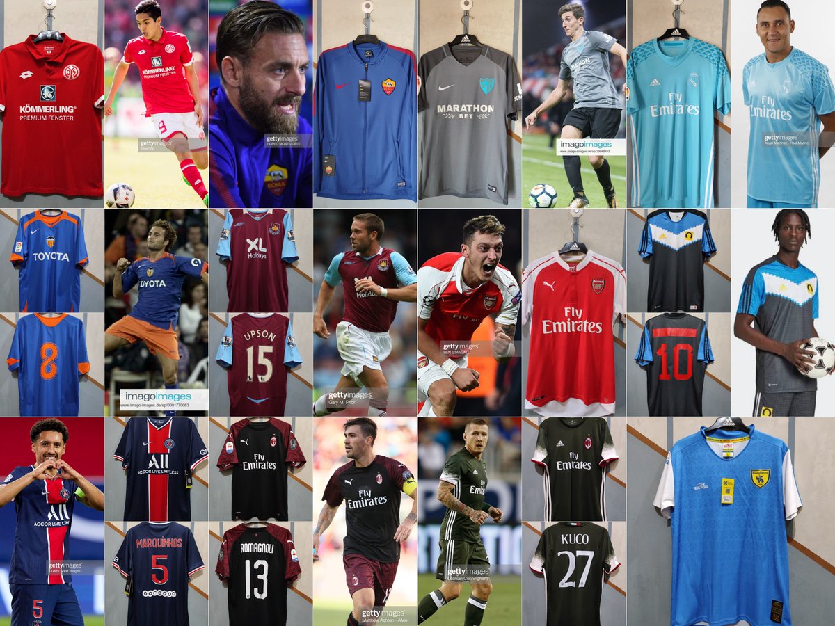 #Jersey4Sale
Mainz M Exc 425
Roma M NWT 475
Malaga M Mint 525
Madrid M Exc 450
Valencia M Exc 525
Westham L Exc 850
Arsenal M Mint 450
Lego L Mint 400
PSG M NWT 750
Milan M NWT 700
Milan M Mint 650
Chievo L NWT 700

WA : 085740000066
tokopedia.link/kirikjersey
<a href="/Jerseyforum/">The OG Indonesian Blokecore</a>