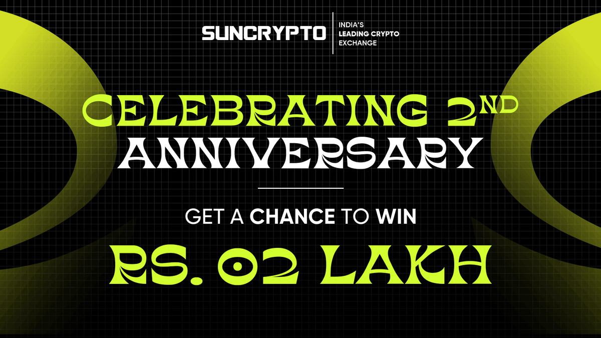 suncryptoin's tweet photo. #SunCrypto Celebrating 2nd Anniversary.
https://t.co/nxQpcwTQ3Z https://t.co/NDSK5mdSrw