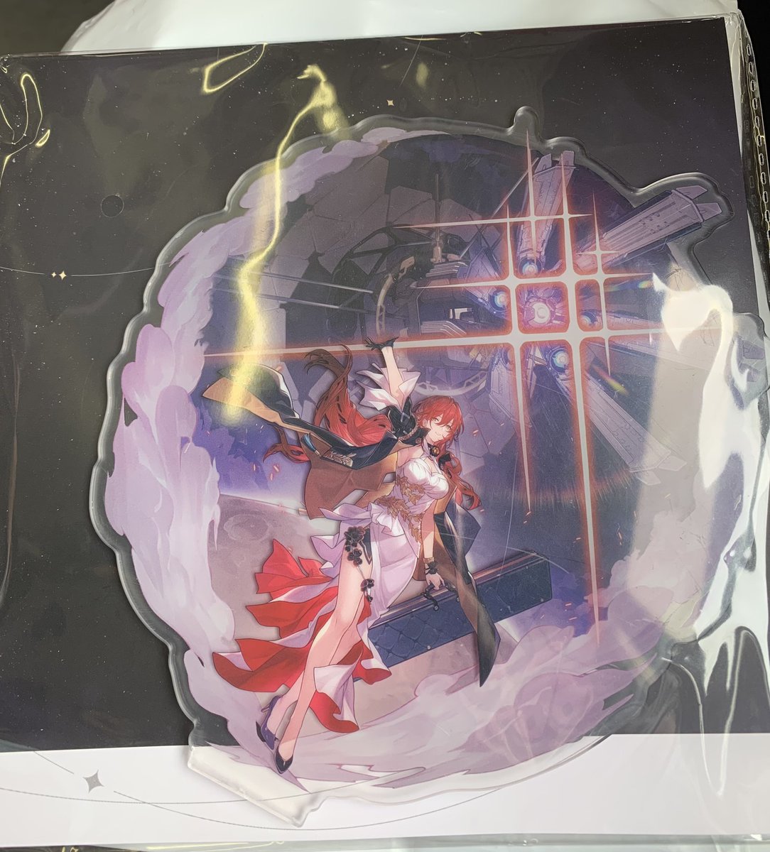 「記念のアクスタ姫子さんだった!|•'-'•)و✧」|神咲空のイラスト