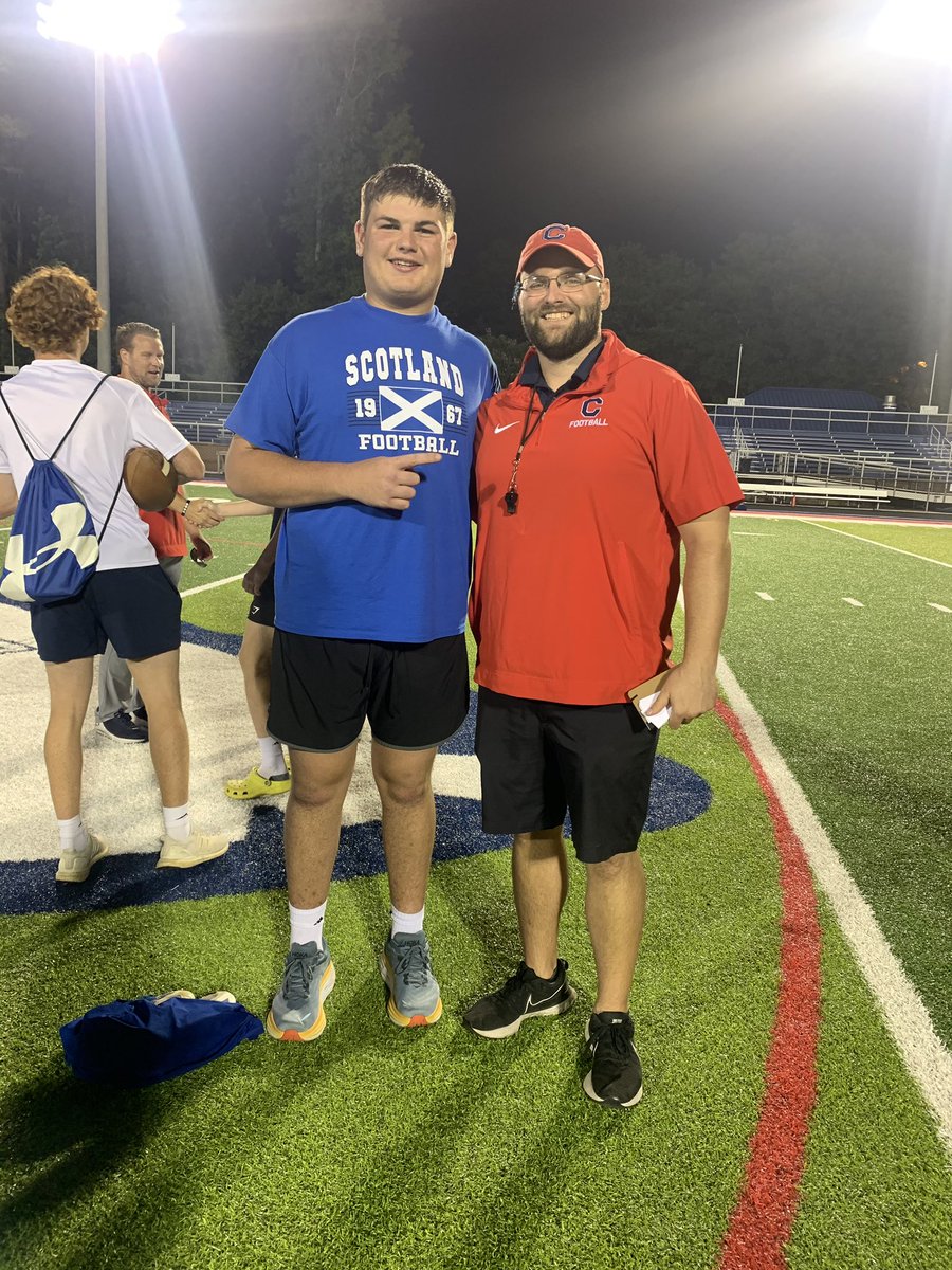 I am blessed to receive my first offer from a Catawba College! <a href="/tyhaines16/">Tyler Haines</a> <a href="/Coach_BCollins/">Brian Collins</a> <a href="/CoachBaileySHS/">Richard Bailey</a>