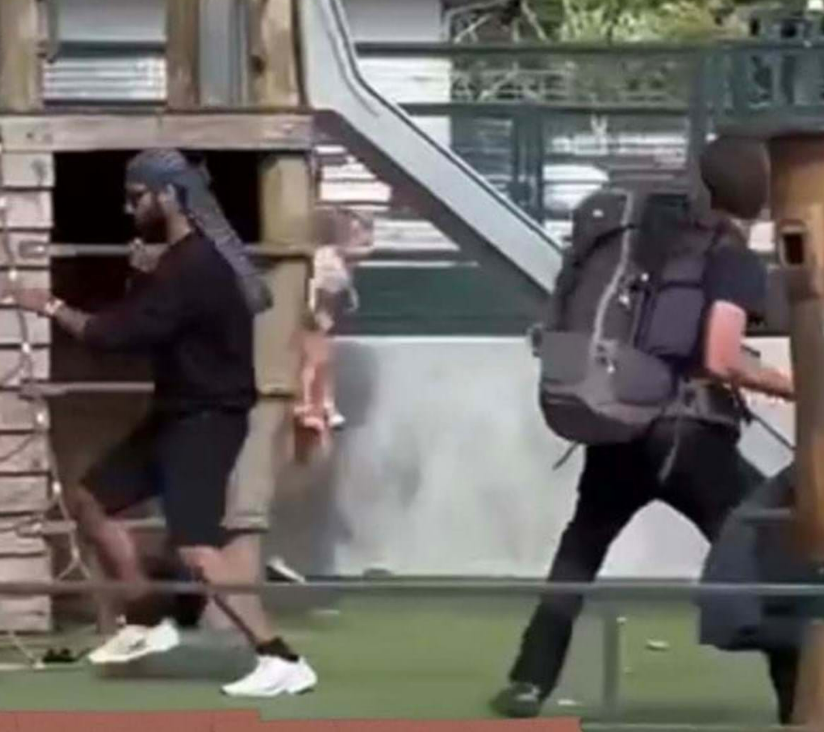CCrowley100's tweet photo. This is Henri d’Anselme, 24, dubbed the "Backpack Hero" by the French Press, who bravely and without concern for his own safety, fought and chased off the crazed, knife-wielding maniac responsible for the vicious playground attack in Annecy, France.

When asked why he acted so valiantly, he stated: "I didn't even think about it. The brain turned off... I don't think it was an accident that I crossed this man... I acted instinctively and did what I could to protect the weakest. It was unthinkable not to act."

D'Anselme was 9 months into a year-long pilgrimage of France's historical cathedrals. He had traveled more than 800 miles on foot, documenting his journey via social media along the way, and sought to answer questions like, "Why did our ancestors go to such great lengths to build these jewels, and what does this say about our country today and the lessons we can learn from it?" 

The bottom line is that Henri d’Anselme, like countless other men from the European West, embodies the timeless tradition of valor and courage reminiscent of the chivalrous knights of old. Their selfless acts in the face of mortal danger not only save lives but also epitomize the very essence of heroism. Henri d’Anselme stands as a true hero, carrying forward the legacy of bravery and self-sacrifice from a bygone era. 

I wish I could go into more detail about the heinous nature of the attack and the attacker himself, but accounts doing so are being suspended across various social media platforms.