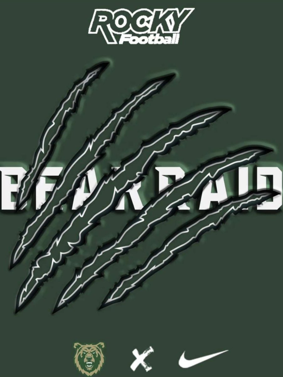 I am blessed and excited to announce I have received an offer from <a href="/Rocky_Football/">Rocky Football</a> <a href="/Coach_Stutz/">Chris Stutzriem</a> #BEARRAID