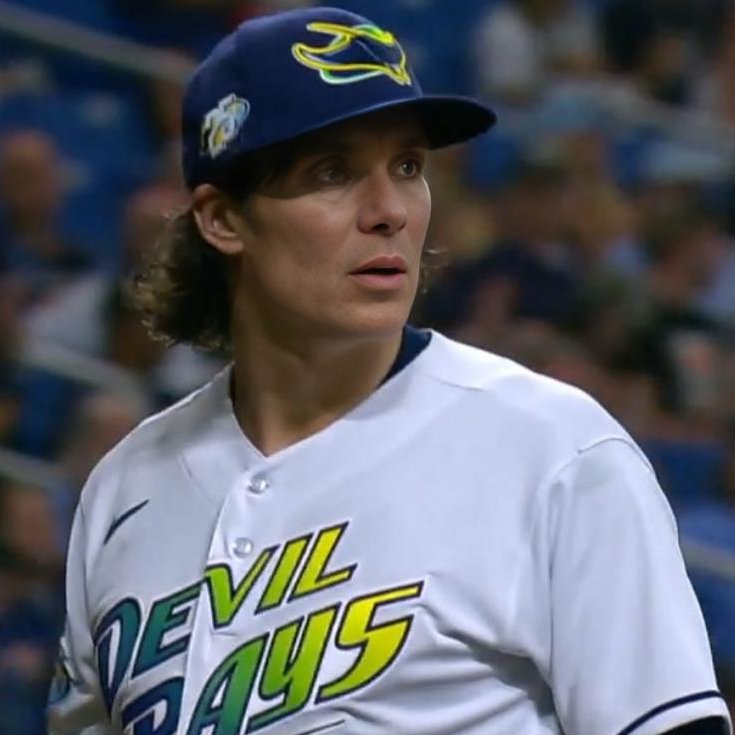sn_mlb's tweet photo. Tyler Glasnow or Cillian Murphy? 😂 https://t.co/n6PKtNUAaW