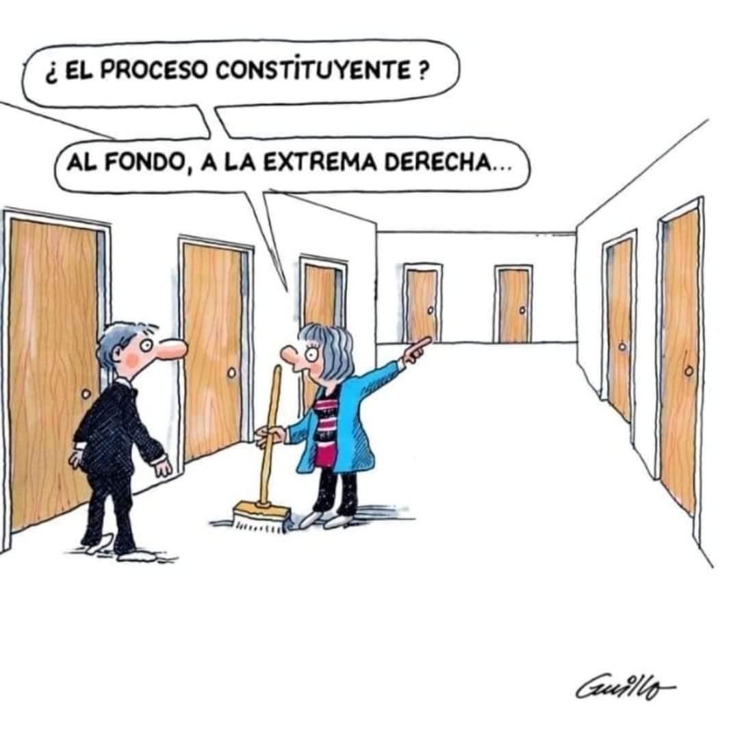 ¿El proceso constituyente? 🇨🇱
Por Guillo