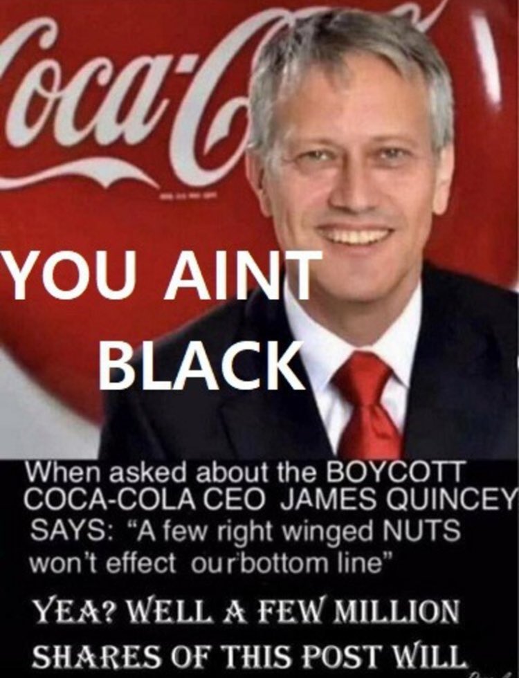 #BoycottCocaCola