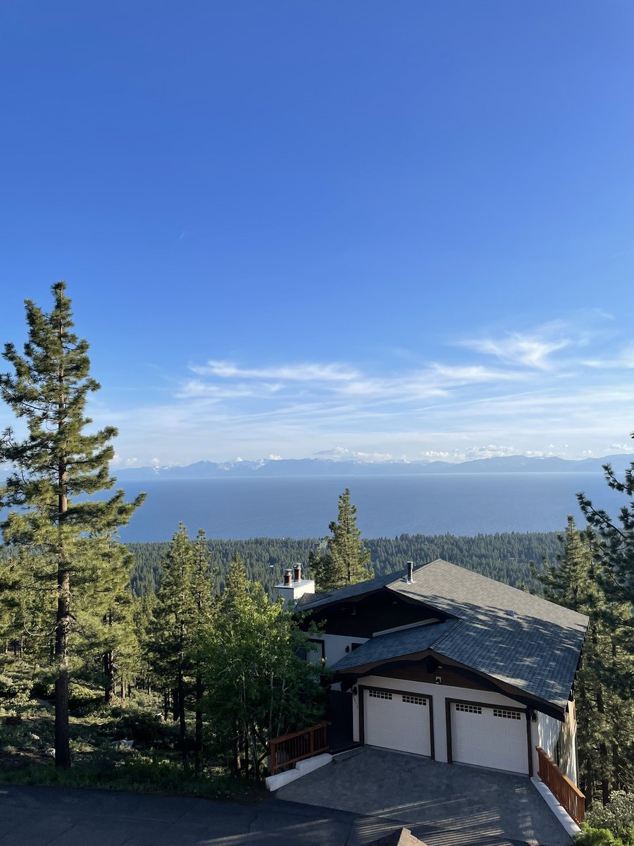 View for the weekend🌲🌲
 #laketahoe