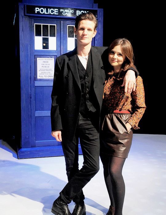 Day 218 of posting a photo of Matt and Jenna till there’s new content of them.
#DoctorWho #MattSmith #JennaColeman