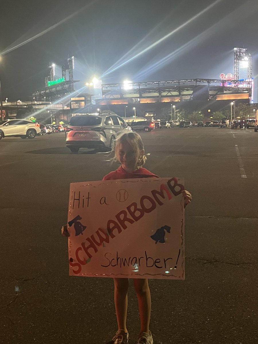 A SCHWARBOMB!!!! <a href="/Phillies/">Philadelphia Phillies</a>  <a href="/SchwarbersBeard/">KyleSchwarber’sBeard</a> <a href="/NBCPhiladelphia/">NBC10 Philadelphia</a>