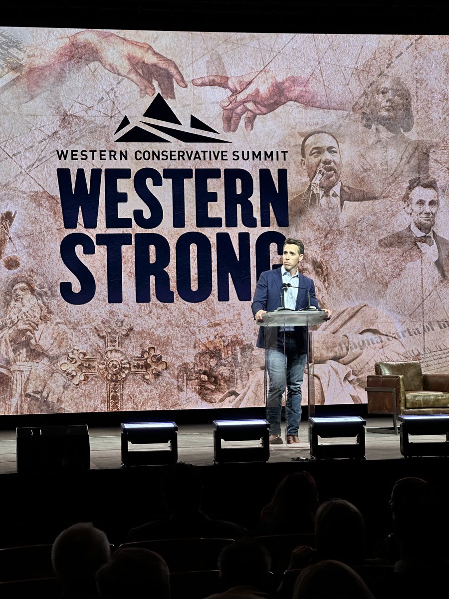 Great to be at the ⁦@WesternCoSummit⁩ #WCS23 today #WesternStrong