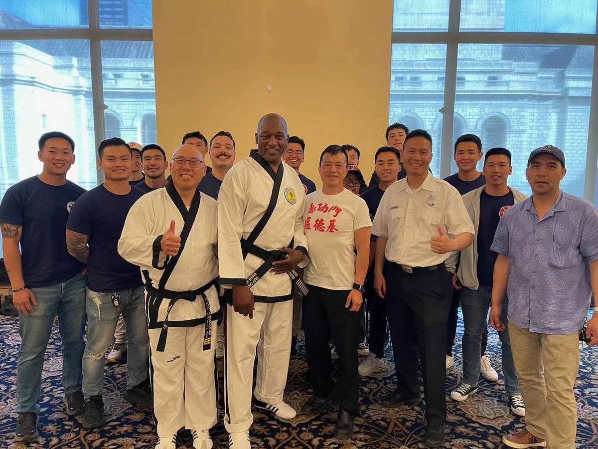 icampcarter's tweet photo. Thank You Michael Ma for organizing a spectacular event (Community Self-Defense Workshop) yesterday at the War Memorial Building in SF.  Special thank you to everyone and @AsianFireSF who attended this event.

#viral #martialarts #SelfDefense https://t.co/m5emEMsHPa