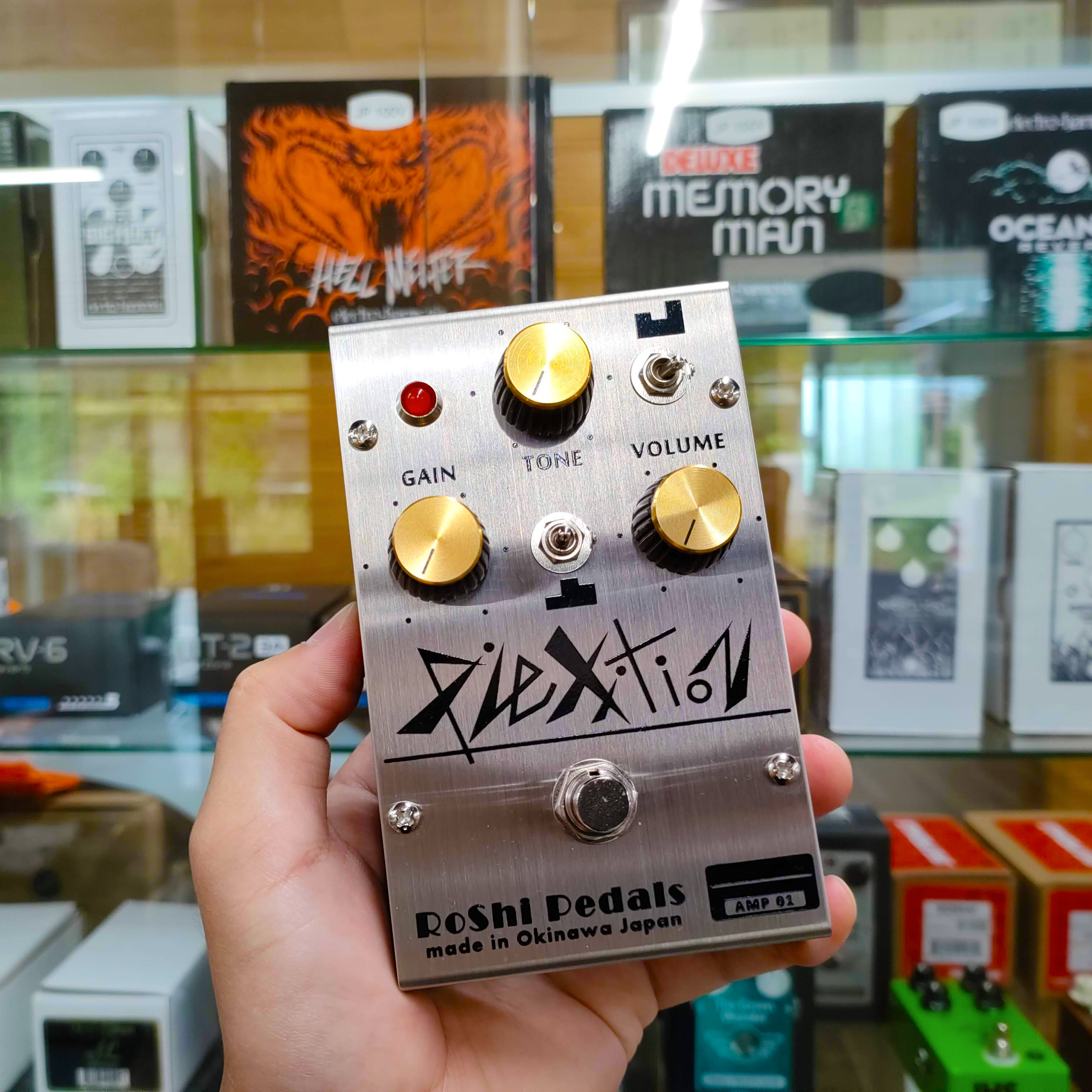RoShi Pedals Plexition オーバードライブ ブースター