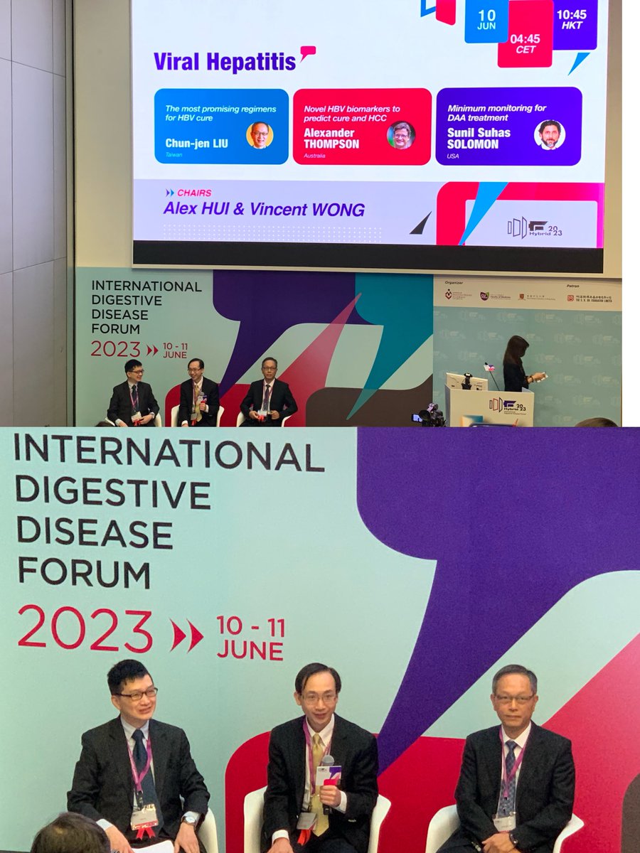 Grace Wong (@wonglaihung) on Twitter photo Come to learn viral #hepatitis <a href="/IDDF_CUHK/">IDDF - International Digestive Disease Forum</a> <a href="/CUHKMedicine/">CUHK Medicine</a> <a href="/CUHKGI/">CUHK Gastroenterology & Hepatology</a> <a href="/VWSWong/">Vincent Wong</a>
#HBV #HCV #IDDF2023 Come to learn viral #hepatitis <a href="/IDDF_CUHK/">IDDF - International Digestive Disease Forum</a> <a href="/CUHKMedicine/">CUHK Medicine</a> <a href="/CUHKGI/">CUHK Gastroenterology & Hepatology</a> <a href="/VWSWong/">Vincent Wong</a>
#HBV #HCV #IDDF2023