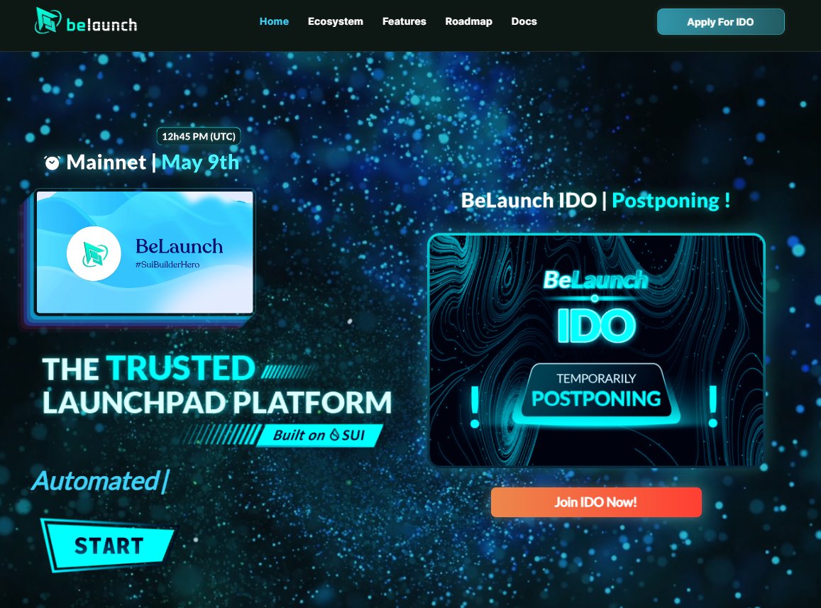 GM #BeLaunch fam 👀

What are you expecting from the #SUI  and #BeLaunch?

Comment what you want below 👇