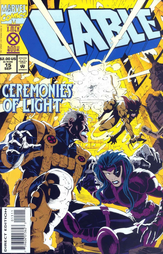 cover of Cable #15 by Steve Skroce (1994) ✨✨✨✨✨✨#comicbooks #comicbook #marvel #marvelcomics #xmen #xforce #uncannyxmen #cable #artists #artist #comiccon #superhero #superheroes #comiccon #geek #geeks #Nerd #nerds #90s #1990s #illustration ✨✨✨✨✨✨✨✨